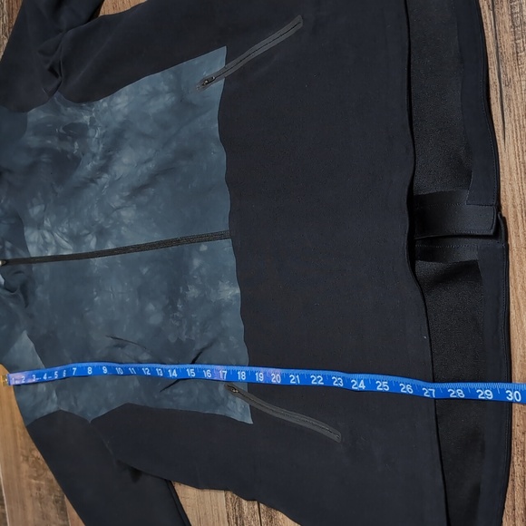 The North Face Terra Metro 3/4 Zip Pullover Size XL in Black Grey Tie-dye - Picture 11 of 11